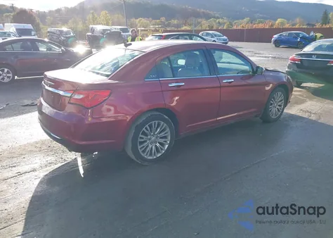 2012 Chrysler 200 Limited z USA, uszkodzony, nr VIN 1C3CCBCB5CN306832